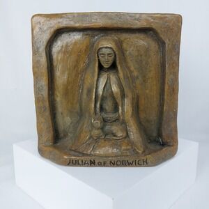 Vintage  Julian of Norwich Statue WHS 5 1/4" Excellent